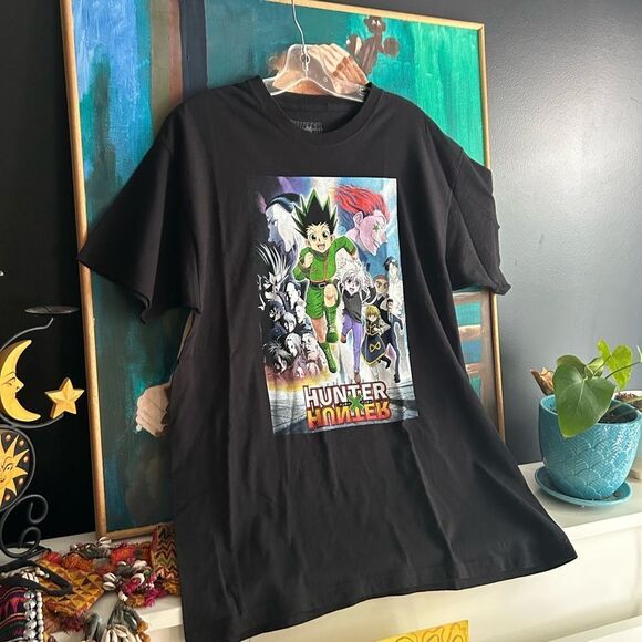 Hunter X Hunter Anime Graphic Black T-Shirt L - Picture 6 of 16